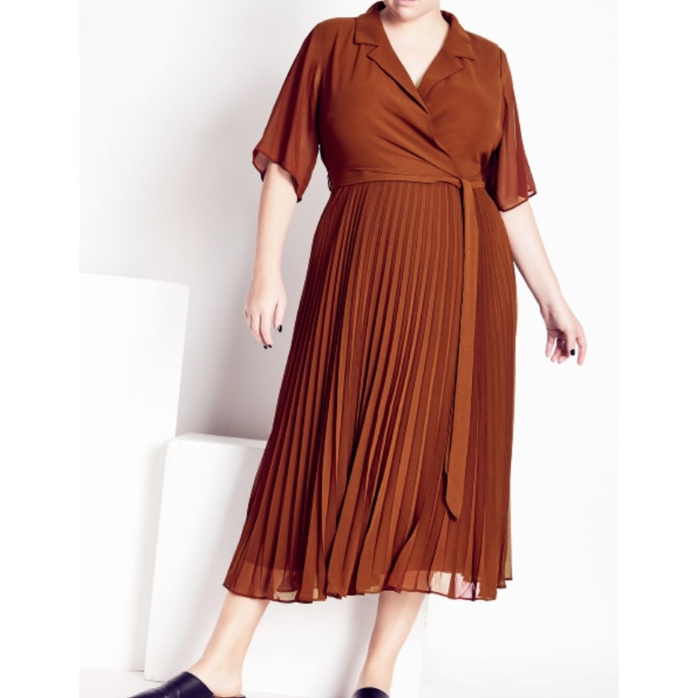 Lily Maxi Dress - ginger 22W